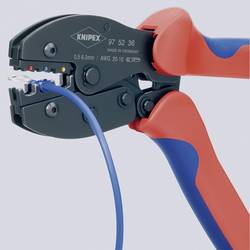 Knipex PreciForce® 97 52 36 krimpovací kleště izolované kabelové koncovky + zástrčky/kontaktní spojky , 1 ks