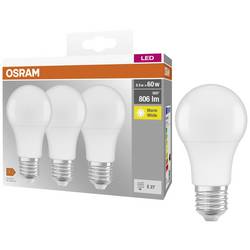 OSRAM HOMELIGHTING 4099854046797 LED Energetická třída (EEK2021) F (A - G) E27 válcový tvar 8.5 W = 60 W teplá bílá (Ø x v) 60 mm x 60 mm 3 ks