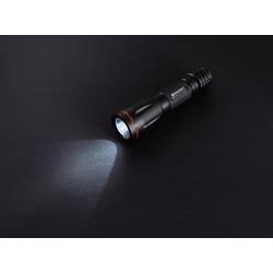 TOOLCRAFT T120 LED ruční svítilna, s klipem na opasek, s režimem stroboskopu, na baterii, 250 lm, 122 g