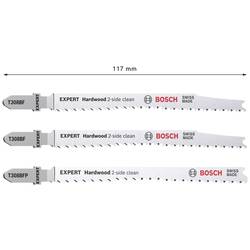 Bosch Accessories 2608900549 Sada pilových listů DO přímočaré pily EXPERT ‘Hardwood 2-side clean‘, T308BF/BFP, 2dílná 3 ks