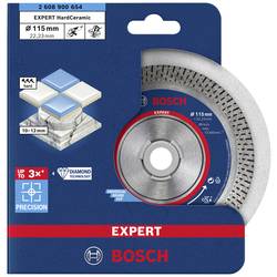 Bosch Accessories 2608900654 EXPERT HardCeramic diamantový řezný kotouč Průměr 115 mm Ø otvoru 22.23 mm kámen, beton, cihla, obklady 1 ks
