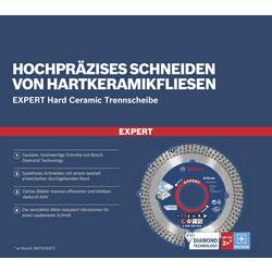 Bosch Accessories 2608900655 EXPERT HardCeramic diamantový řezný kotouč Průměr 125 mm Ø otvoru 22.23 mm kámen, beton, cihla, obklady 1 ks