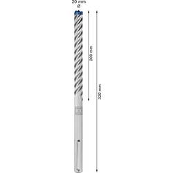 Bosch Accessories EXPERT SDS max-8X 2608900265 příklepový vrták 5dílná 20 mm Celková délka 320 mm SDS max 5 ks