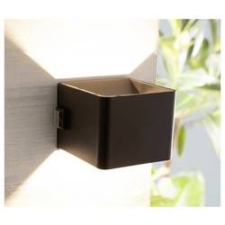Brilliant Iseo G80126/06 venkovní stropní osvětlení s PIR senzorem Energetická třída (EEK2021): G (A - G) LED pevně vestavěné LED 4 W černá
