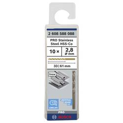 Bosch Accessories 2608588088 kovový spirálový vrták 2.8 mm 10 ks