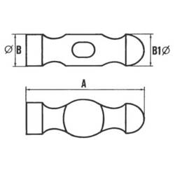 Peddinghaus 5081031000 Inženýrské kladivo s ergonomickou rukojetí 1 ks