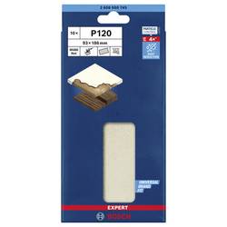 Bosch Accessories EXPERT M480 2608900745 brusná síť pro orbitální brusku bez otvorů Zrnitost 120 (d x š) 186 mm x 93 mm 10 ks