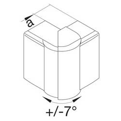 Hager LFF4006039016 vnější roh (š x v) 57 mm x 40 mm 1 ks bílá