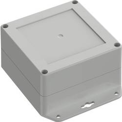 TRU COMPONENTS 6U07111106517 TC-13865280 Průmyslová skříň 136.5 x 106.5 x 60.1 ABS světle šedá 1 ks