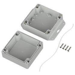 TRU COMPONENTS 6U07111106517 TC-13865280 Průmyslová skříň 136.5 x 106.5 x 60.1 ABS světle šedá 1 ks