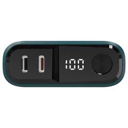 RealPower REALPOWER PB-10000 C powerbanka 10000 mAh, Dodávka energie, USB-C® (s napájením), tmavě modrá, Indikátor stavu