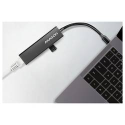 AXAGON HMC-GL3A USB Hub 4 porty USB-A, RJ45 5 GBit/s