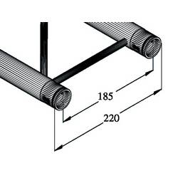 Alutruss DECOLOCK DQ2-1500 2bodová rampa 1.5 m