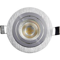 Heitronic 500591 DL7801 vestavné svítidlo, LED, pevně vestavěné LED, 8 W, hliník