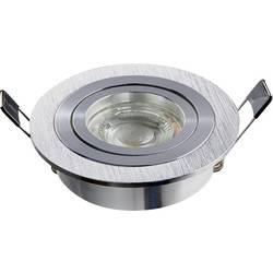 Heitronic 500591 DL7801 vestavné svítidlo, LED, pevně vestavěné LED, 8 W, hliník