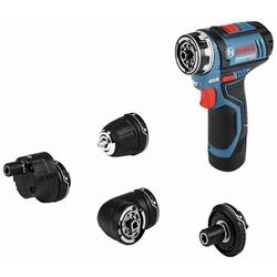 Bosch Professional Akku-Bohrschrauber GSR 12V-35 FC Set 2x3,0Ah, 4 Aufsätze, L-BOXX aku vrtací šroubovák, 12 V Li-Ion vč. 2x aku, vč. nabíječky, vč.