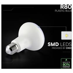 V-TAC 211366 LED Energetická třída (EEK2021) F (A - G) E27 11 W = 75 W přírodní bílá 1 ks