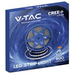 V-TAC VT-2835 240826 LED pásek Energetická třída (EEK2021): F (A - G) 24 V 10 m studená bílá 10 m