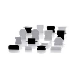 Deko Light 978531 F-AU-01-15 sada koncovek plast (š x v x h) 6 x 8.50 x 21 mm 1 ks