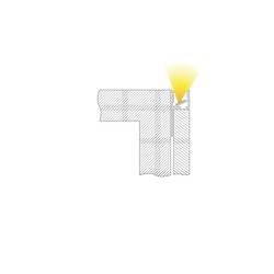 Deko Light 975395 EA-03-12 Dlaždicový profil hliník (š x v x h) 14 x 36 x 3000 mm 3 m