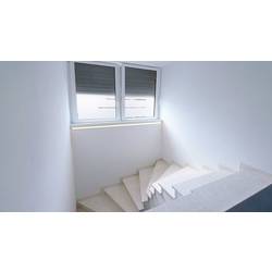 Deko Light 975496 EL-02-12 Sádrokartonový profil hliník (š x v x h) 25.50 x 75 x 3000 mm 3 m