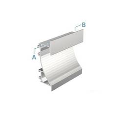 Deko Light 975496 EL-02-12 Sádrokartonový profil hliník (š x v x h) 25.50 x 75 x 3000 mm 3 m