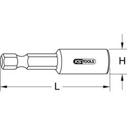 KS Tools 1222107 Klíč na závrtné šrouby