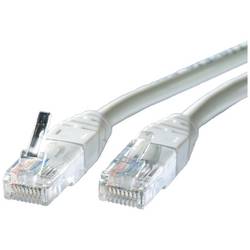 Roline 21.15.0515 RJ45 síťové kabely, propojovací kabely CAT 5e U/UTP 15.00 m šedá nestíněný 1 ks
