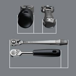 Wera Zyklop Metal 8100 SC 8 sada nástrčných klíčů, metrický, 1/2, 28dílná, 05004078001