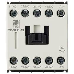 TRU COMPONENTS TC-GYJ1-13-24VDC pomocný stykač 1 spínací kontakt, 3 rozpínací kontakty 24 V/DC 10 A 1 ks