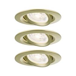 Paulmann 92419 Nova LED vestavné svítidlo, GU10, 4.9 W, zlatá (matná)