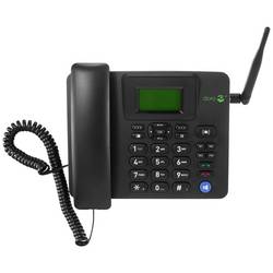 doro 4100H stolní mobilní telefon černá, UPOZORNĚNÍ: mobilní telefony neobsahují CZ/SK menu