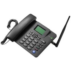 doro 4100H stolní mobilní telefon černá, UPOZORNĚNÍ: mobilní telefony neobsahují CZ/SK menu