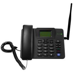 doro 4100H stolní mobilní telefon černá, UPOZORNĚNÍ: mobilní telefony neobsahují CZ/SK menu