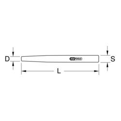 KS Tools Vytuč BROZEplus, 5 mm 9632535