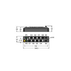 Turck TBEN-S1-8DXP 6814023 aktivní box senzor/aktor 1 ks