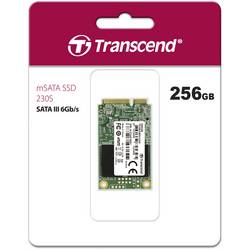 Transcend MSA230S 256 GB interní mSATA SSD pevný disk mSATA Retail TS256GMSA230S