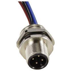 TRU COMPONENTS Vestavná zástrčka pro čidlo/aktuátor, TC-12833040, piny: 4, 0.5 m, 1 ks