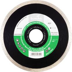 LUKAS-ERZETT A345211151107015 DiamantFC7 115x22,23x7 diamantový řezný kotouč Průměr 115 mm Ø otvoru 22.23 mm cihla 1 ks