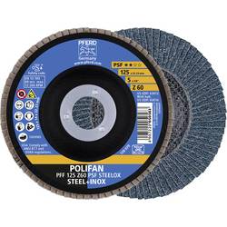 PFERD TOOLS 67666125 Z Psf Steelox vějířový brusný kotouč Průměr 125 mm Ø otvoru 22.23 mm Zrnitost 60 10 ks