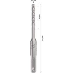 Bosch Accessories 2608833777 2608833777 wolfram-karbid příklepový vrták 6 mm Celková délka 110 mm SDS plus 1 ks