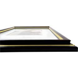 walther+ design JD130N vyměnitelný fotorámeček Formát papíru: A4 (š x v) 21 cm x 29.7 cm ořechová