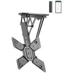 SpeaKa Professional SP-TVCM-510 TV stropní držák 58,4 cm (23) - 139,7 cm (55) motorizovaný, naklápěcí, ovládaný aplikací lze zaklapnout, s dálkovým ovladačem