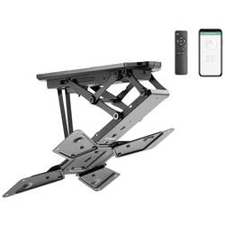 SpeaKa Professional SP-TVCM-510 TV stropní držák 58,4 cm (23) - 139,7 cm (55) motorizovaný, naklápěcí, ovládaný aplikací lze zaklapnout, s dálkovým ovladačem