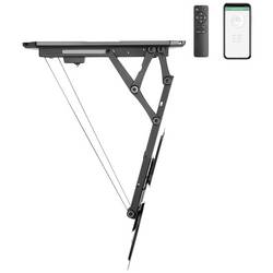 SpeaKa Professional SP-TVCM-510 TV stropní držák 58,4 cm (23) - 139,7 cm (55) motorizovaný, naklápěcí, ovládaný aplikací lze zaklapnout, s dálkovým ovladačem