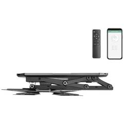 SpeaKa Professional SP-TVCM-510 TV stropní držák 58,4 cm (23) - 139,7 cm (55) motorizovaný, naklápěcí, ovládaný aplikací lze zaklapnout, s dálkovým ovladačem