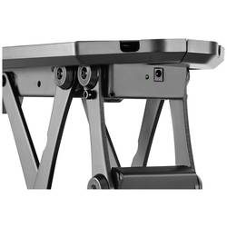 SpeaKa Professional SP-TVCM-510 TV stropní držák 58,4 cm (23) - 139,7 cm (55) motorizovaný, naklápěcí, ovládaný aplikací lze zaklapnout, s dálkovým ovladačem