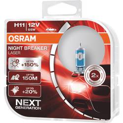 Osram Automotive 64211NL-2HB halogenová autožárovka Night Breaker® Laser Next Generation H11 55 W 12 V