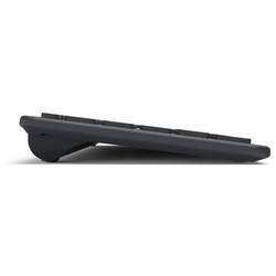 Hama WK-300 Bluetooth® klávesnice německá, QWERTZ černá tlačítka multimédií