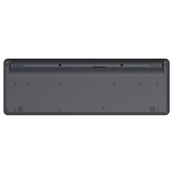 Hama WK-300 Bluetooth® klávesnice německá, QWERTZ černá tlačítka multimédií